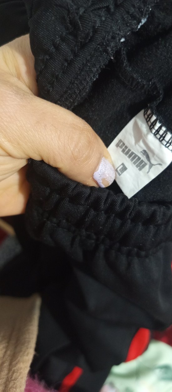 Kırmızı Şeritli Siyah Erkek Eşofman Altı - Görsel 3