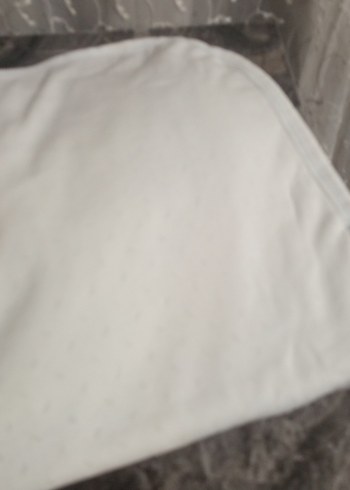 Nakışlı Bebek Battaniyesi, Beyaz, Pastel Tonlar - Görsel 2