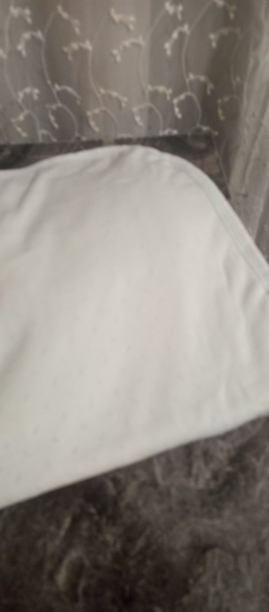 Nakışlı Bebek Battaniyesi, Beyaz, Pastel Tonlar - Görsel 2