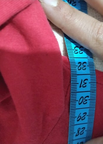 Kız Çocuk Kırmızı Uzun Kollu Baskılı Tişört - Görsel 5