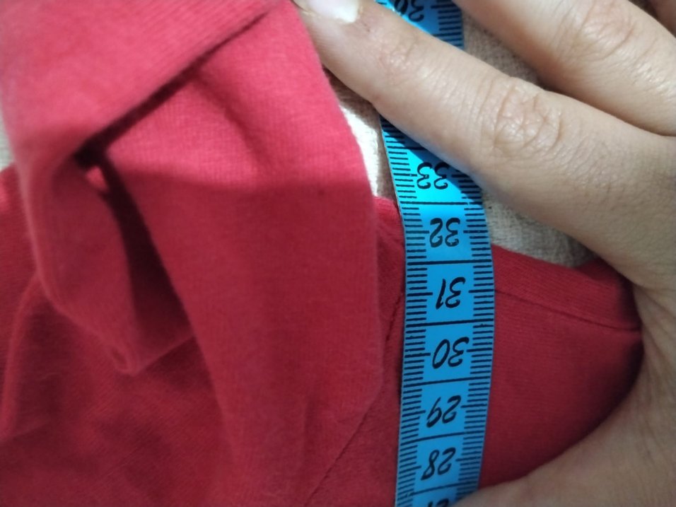 Kız Çocuk Kırmızı Uzun Kollu Baskılı Tişört - Görsel 5