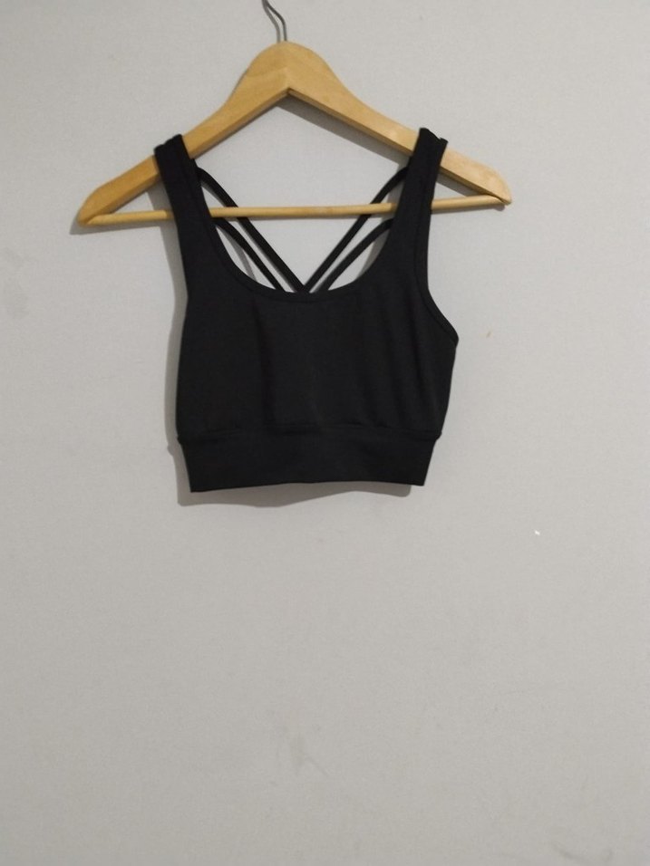 Siyah Mini Sporcu Sütyeni - Görsel 2