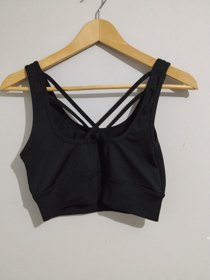 Siyah Mini Sporcu Sütyeni - Görsel 5