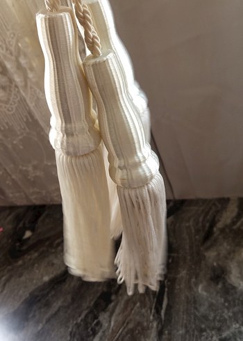 Nakışlı Beyaz Perde Bağı - Görsel 3