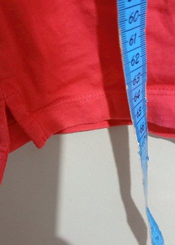 Erkek Beyaz-Kırmızı Polo Tişört - Görsel 5