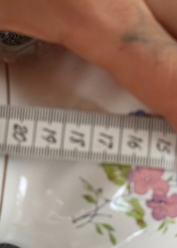 Beyaz Porselen Çiçek Desenli Demlik ve Sütlük - Görsel 6