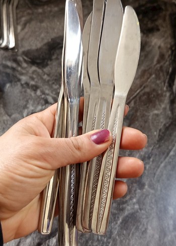 6 Parça Metal Bıçak Seti - Görsel 3