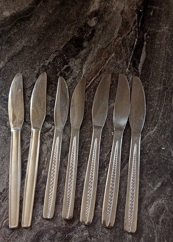 6 Parça Metal Bıçak Seti - Görsel 2