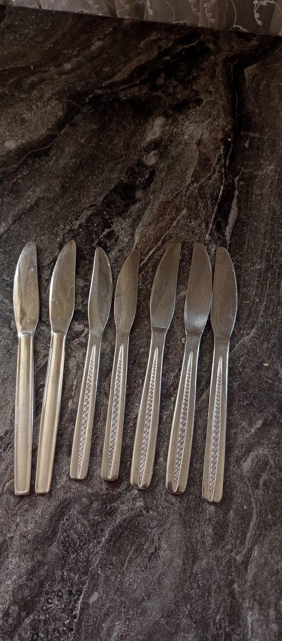 6 Parça Metal Bıçak Seti - Görsel 2