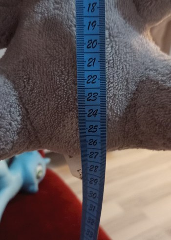 Beden Gri Peluş İnek Oyuncak