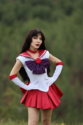 Sailor mars cosplay kostüm