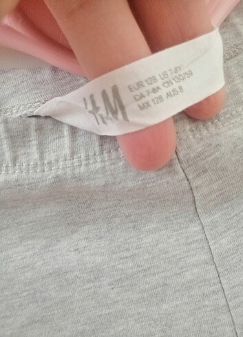 7 Yaş Beden gri Renk H&M tayt