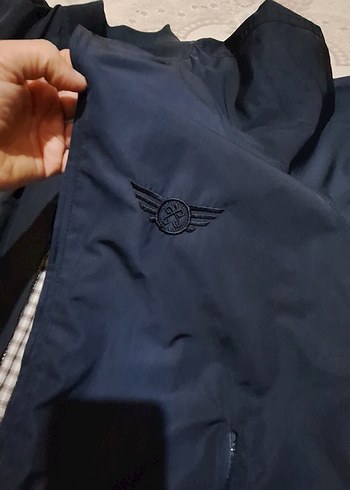 Erkek Gri Kareli Düğmeli Uzun Kollu mevsimlik mont damat tween - Görsel 3