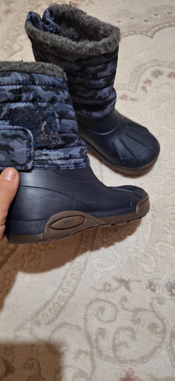 Erkek Kamuflaj Desenli Kürklü Bot - Görsel 3