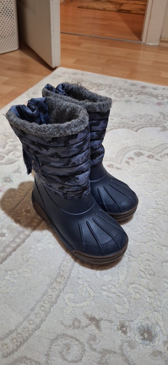 Erkek Kamuflaj Desenli Kürklü Bot - Görsel 4