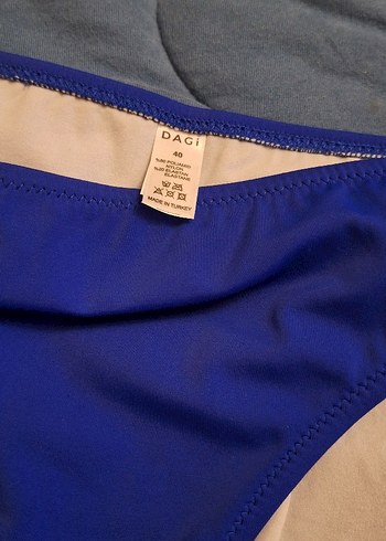 Diğer Fermuarlı Lacivert Kadın Bikini Altı