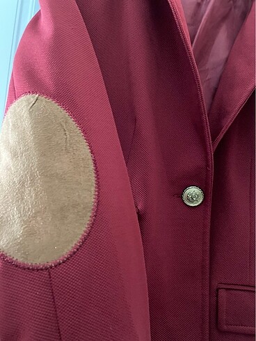 42 Beden bordo Renk Blazer ceket bordo renk