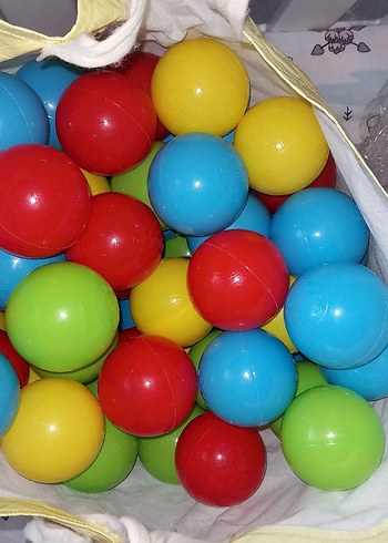 Renkli Oyun Topları Seti
