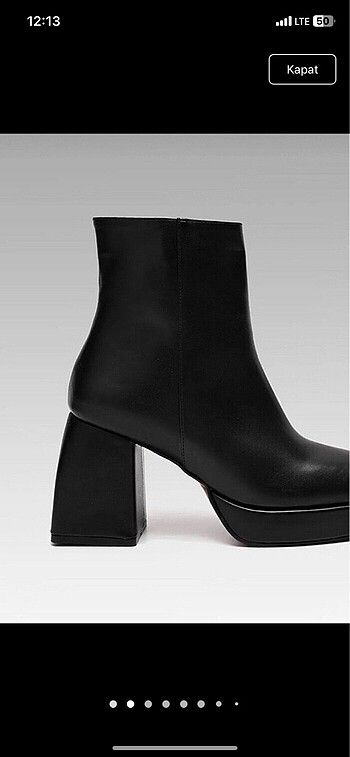 Zara ZARA MODEL TOPUKLU BOT