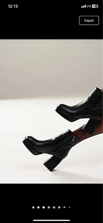 38 Beden ZARA MODEL TOPUKLU BOT