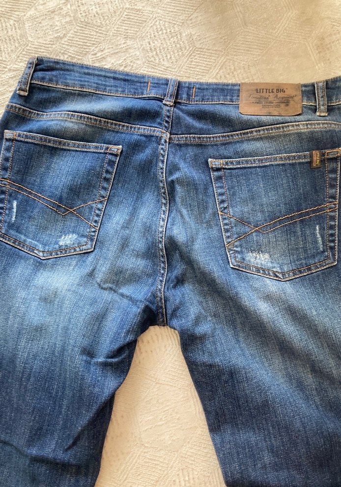 Düğmeli erkek pantolon - Görsel 4