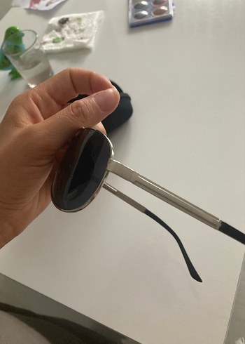 Gri Klasik erkek Güneş Gözlüğü Tokalı - Görsel 3