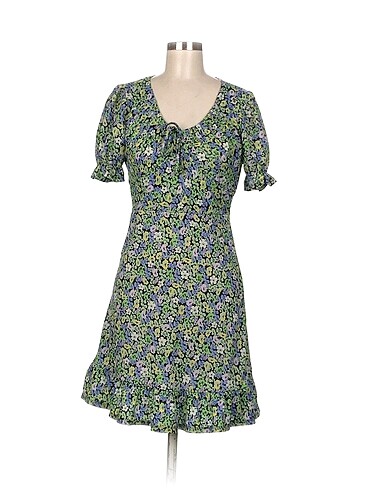 Vintage Love Kısa Elbise %70 İndirimli.