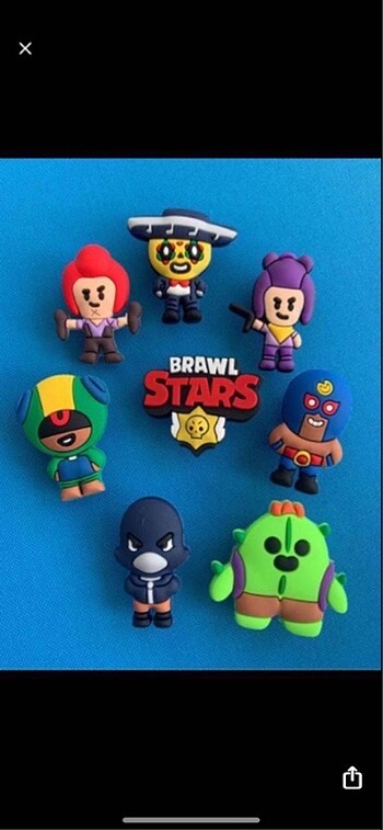 Brawl Stars jibbitz set