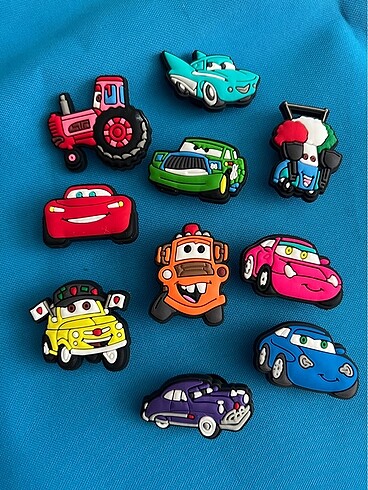 Cars jibbitz set