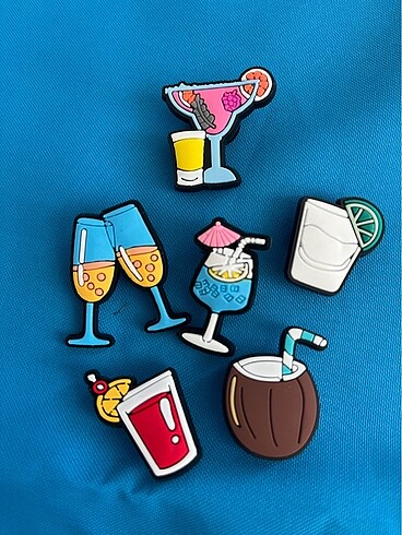 İçecek jibbitz set
