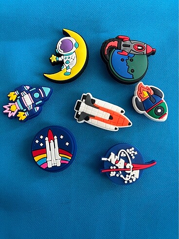 Astronot jibbitz set