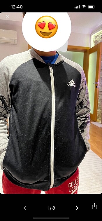 Adidas erkek çocuk ceket