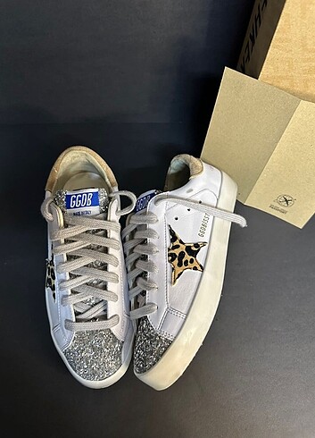 36 Beden beyaz Renk Golden Goose Leopar