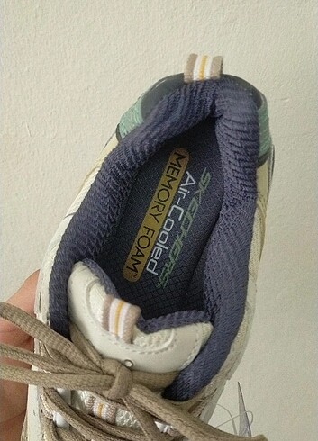 39 Beden yeşil Renk Skechers Dlites