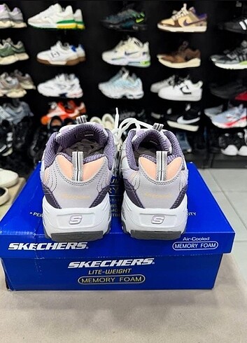40 Beden mor Renk Skechers Dlites Lila