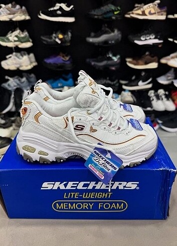 38 Beden beyaz Renk Skechers D'lites White Butterfly