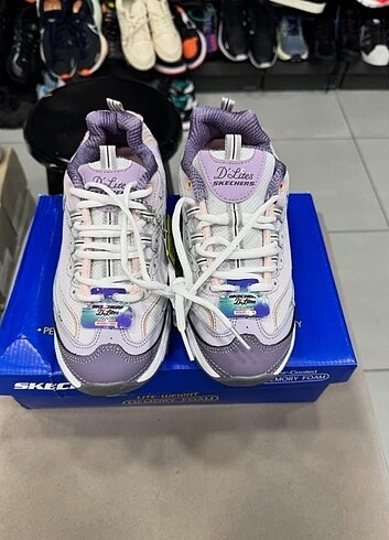 38 Beden mor Renk Skechers D'lites Lila