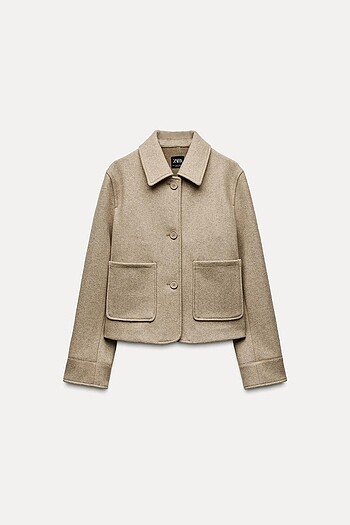 Zara Zara CEPLİ YUMUŞAK CEKET