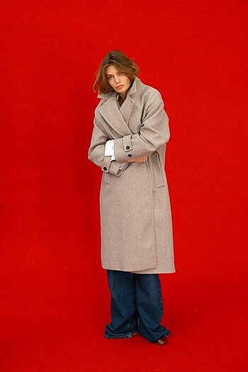 Zara Zara OVERSIZE YUMUŞAK KABAN