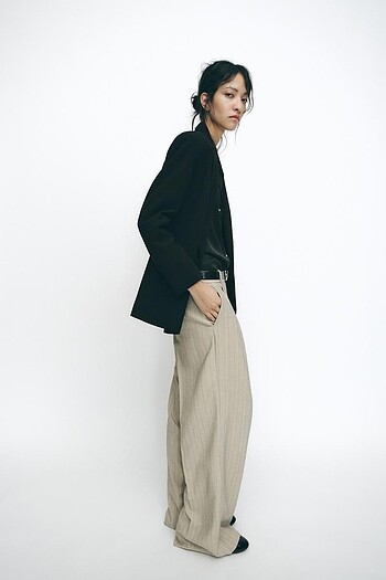 Zara Zara KRUVAZE OVERSIZE BLAZER