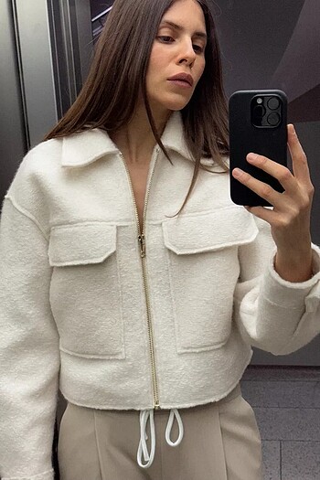 Zara KISA BUKLE CEKET