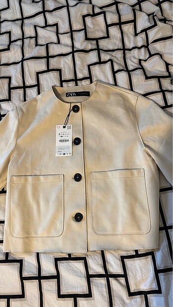 Zara Zara SUNİ SÜET CEKET
