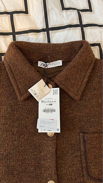 l Beden Zara DORE DÜĞMELİ TRİKO HIRKA