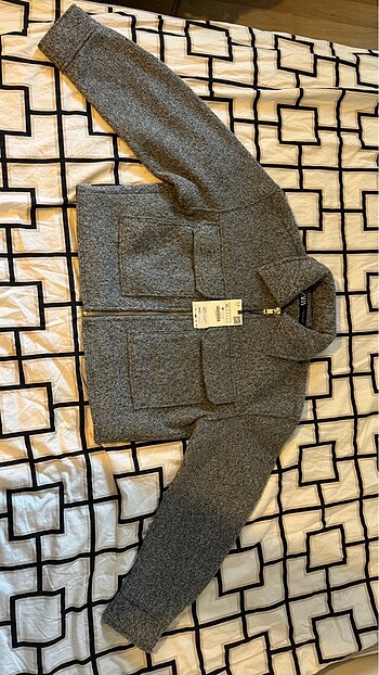 Zara Zara KISA BUKLE CEKET
