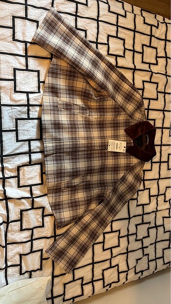 xl Beden Zara KARELİ PELERİN CEKET