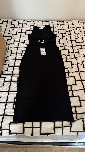 m Beden TOKALI STRETCH ELBİSE