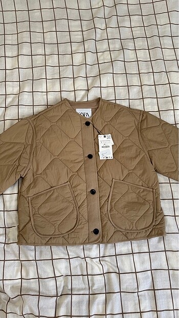 Zara Zara WATER-REPELLENT ŞİŞME MONT