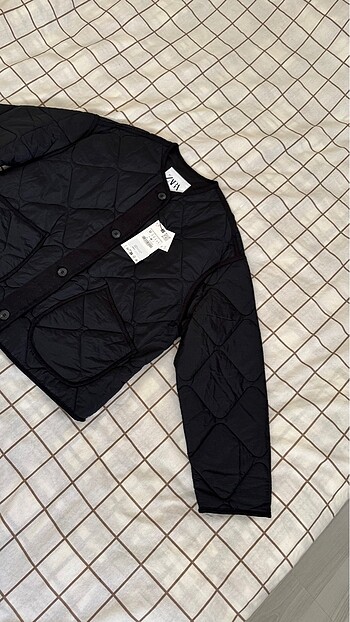 Zara Zara WATER-REPELLENT ŞİŞME MONT
