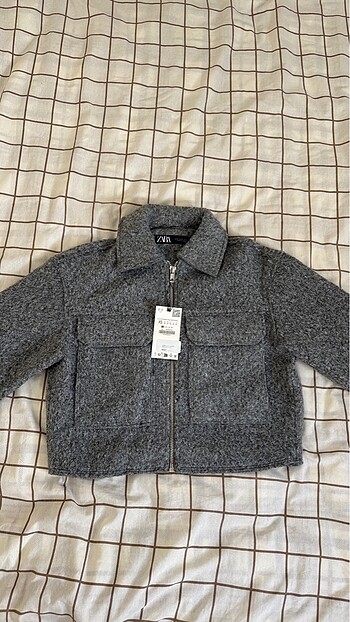 xs Beden Zara KISA BUKLE CEKET