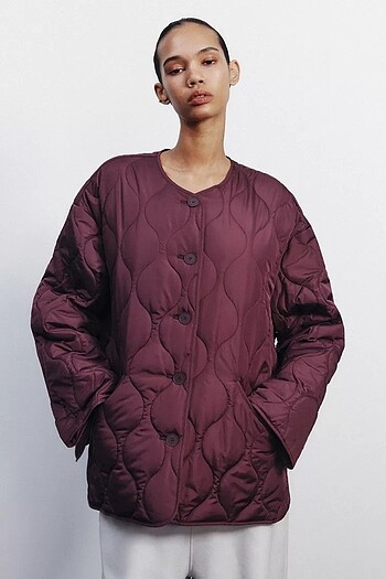 Zara SU GEÇİRMEZ KAPİTONE MONT